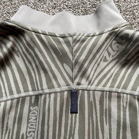 Y2K NIKE FIT DRY GREEN PINWHEEL EUGENE 2008 LONG SLEEVE QUARTER ZIP SIZE LARGE - Picture 7 of 16